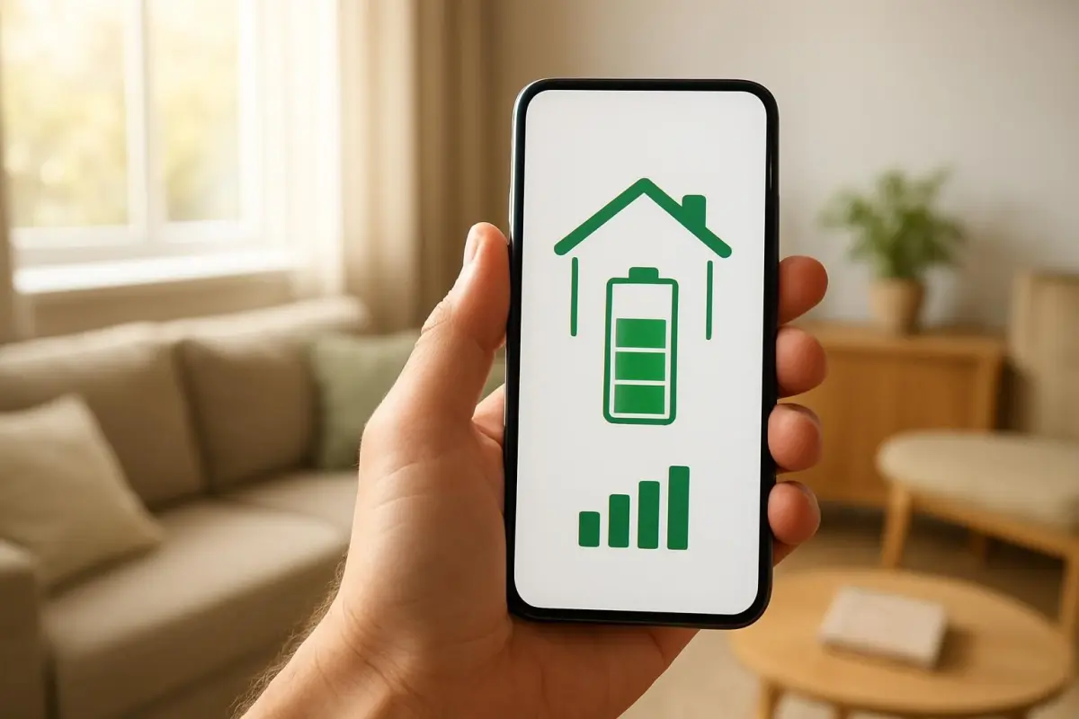 Slimme app voor energiebeheer in huis