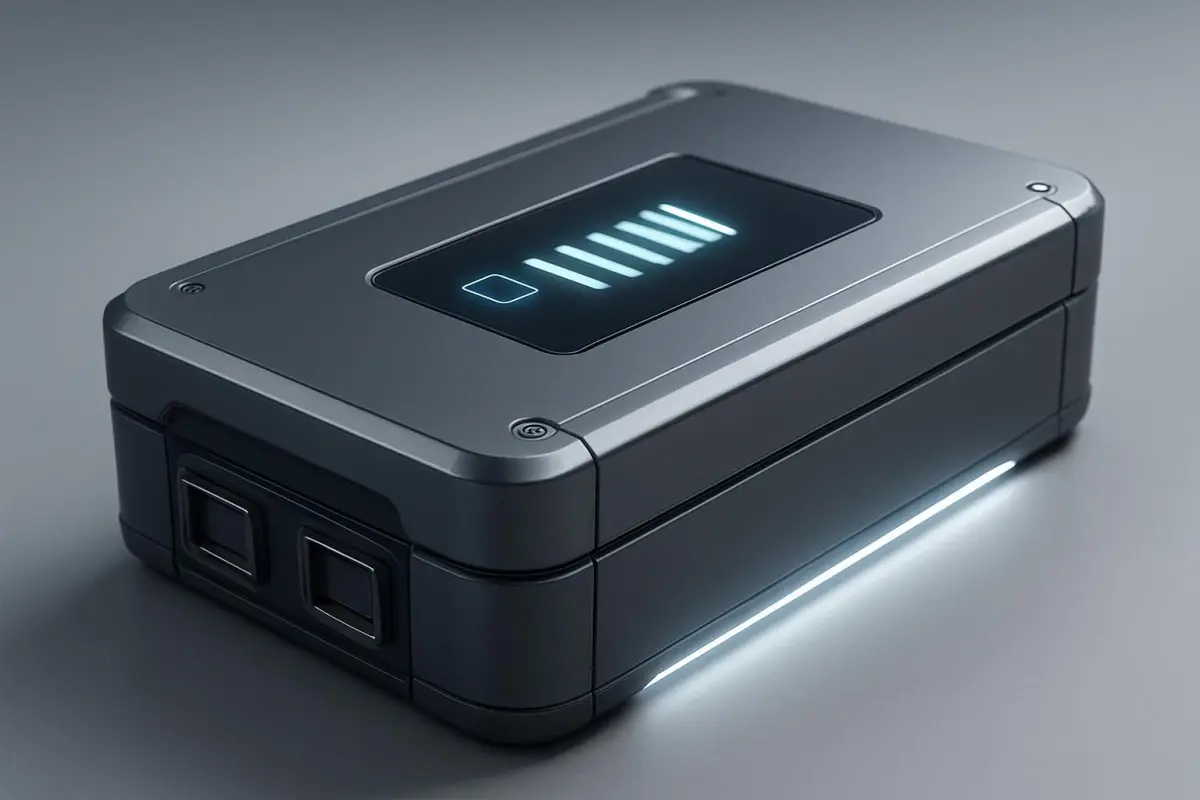 Lithium-ion batterij met technische specificaties