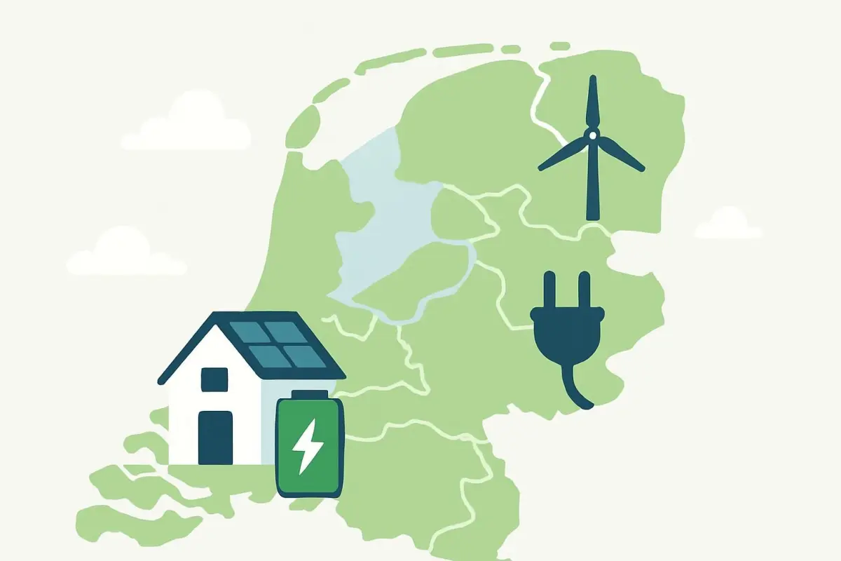 Kaart van Flevoland met subsidiemogelijkheden