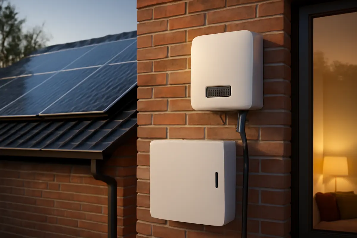 Hoe zonnepanelen en accu samenwerken